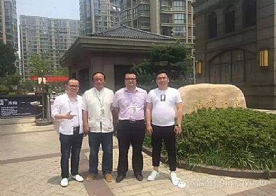 【公司要聞】總部領導到通州分公司視查工地！